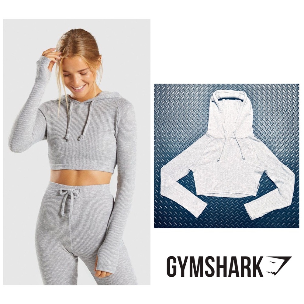 Gymshark slounge cropped women’s hoodie